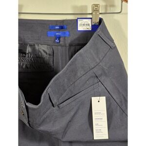 NWT Apt. 9 Gray‎ Dress Pants Straight Leg Ankle Career Business Casual Size 8